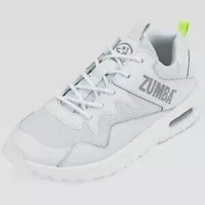 Zumba Women's Air Classic Nonslip Low-top Dance Sneakers   - White